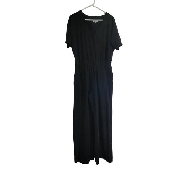 Pact Black Jumpsuit - Picture 1 of 10